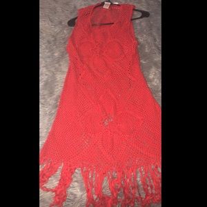 Crochet cover up